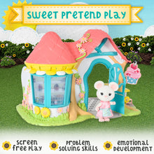 Honey Bee Acres Bees Teas Pastry Shop – 35 Piece Miniature Bakery Dollhouse with Cupcakes, Tea Cups & Exclusive Mouse Figure – Kids Ages 3+ - Brands For Less USA