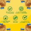 belVita Breakfast Bars Biscuits, Blueberry, Value Pack, 12 Packs (4 Biscuits Per Pack)