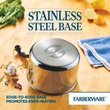 Farberware Classic Series 3 Quart Stainless Steel Sauce Pan with Lid, Induction Compatible, Metal Utensil and Dishwasher Safe, Stainless Steel - Brands For Less USA
