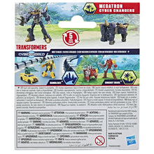 Transformers Toys CYBERWORLD Cyber Changers Megatron Action Figure, 6+