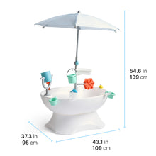 Sunshine Springs Splash Table™ with CoolBreeze™ Misting Canopy