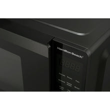 Hamilton Beach 0.9 Cu ft Countertop Microwave Oven, 900 Watts, Black Stainless Steel, New