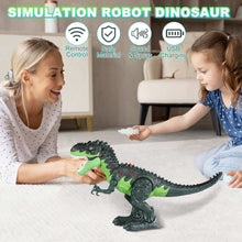 UUGEE Remote Control Dinosaur Toys for Boys Kids, 2.4G RC Dinosaur T-Rex Robot with Spray Light Sound, Walking Dinosaur Laying Eggs Boy Toys Age 3 4 5 6 7 8+ Year Old Gifts