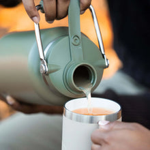 RTIC Half Gallon Ceramic Lined Insulated Outback Water Bottle Jug, Leak Proof, Black - Brands For Less USA