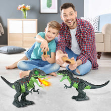 UUGEE Remote Control Dinosaur Toys for Boys Kids, 2.4G RC Dinosaur T-Rex Robot with Spray Light Sound, Walking Dinosaur Laying Eggs Boy Toys Age 3 4 5 6 7 8+ Year Old Gifts