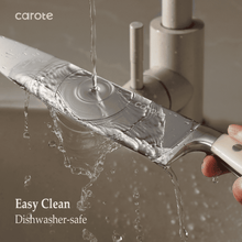 Carote 14 Pcs Knife Set with Wooden Block Stainless Steel Knives with Ergonomic Handle, Forged