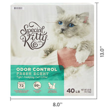 Special Kitty Scoopable Tight Clumping Cat Litter, Fresh Scent, 40 lb