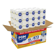 POM Bath Tissue, Septic Safe, 2-Ply, White (473 Sheets/Roll, 45 Rolls) - Brands For Less USA