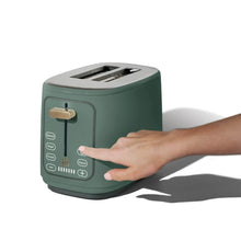 Beautiful 2 Slice Toaster with Touch-Activated Display, Thyme Green by Drew Barrymore