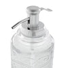 Clear 2 Piece Embossed Glass Bath Accessories Set, The Pioneer Woman Amelia
