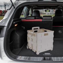 Simplify Tote & Go Collapsible Utility Cart in White