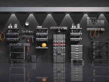 Hyper Tough Hyper Stack Heavy Duty 3 Piece Modular Rolling Toolbox System, Black - Brands For Less USA