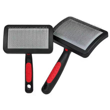 LL Goods Self-Cleaning Slicker Brush for Pets – Removes Mats, Tangles, and Shedding, Perfect for Indoor and Outdoor Use
