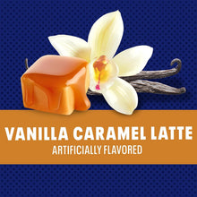 Maxwell House Vanilla Caramel Latte Mix, 8.7 oz + French Vanilla Café-Style Instant Coffee Beverage Mix, 4.3 oz, (Variety Pack)