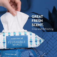 Member's Mark Flushable Wipes, Scented, 540 ct.