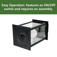 Mainstays Solar Lantern Black
