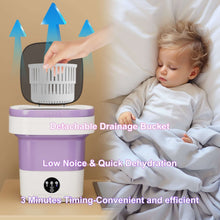 Pentantan 12L Portable Washing Machine, Mini Foldable Washer for Apartment, Camping, RV, Travel, Underwear, Socks