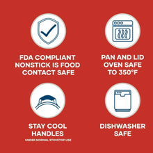 Farberware Easy Clean 3 Quart Nonstick Straining Sauce Pan with Pouring Spout and Lid, Dishwasher Safe, Black - Brands For Less USA