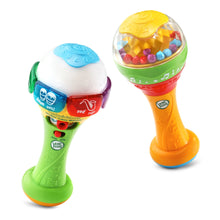 LeapFrog Learn and Groove Shakin' Colors Maracas, Bilingual Toy for Toddlers, 6-36 Months