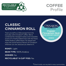 Cinnabon Classic Cinnamon Roll Flavored K-Cup Coffee Pods, Light Roast, 24 Count for Keurig Brewers - Brands For Less USA
