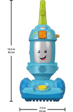 Fisher-Price Laugh & Learn Light-Up Learning Vacuum Electronic Toddler Plastic Push Toy