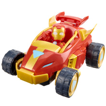 Marvel Iron Man and his Awesome Friends 2-In-1 Mech Suit & Vehicle Set, Stocking Stuffers for Kids Ages 3 and Up