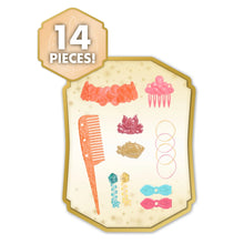 Disney Princess Moana Styling Head, 14-pieces, Pretend Play, Kids Toys for Ages 3 up