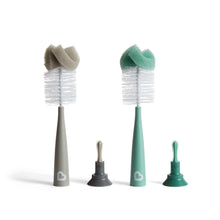 Munchkin Sponge Bottle Brush Gray/Sage 2 Pack Unisex