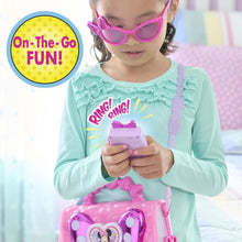 Disney Junior Minnie Mouse Bowfabulous Bag Set, 7-piece, Pretend Play, Kids Toys for Ages 3 Up