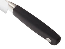 Mercer Culinary Genesis 8" Steel Short Bolster Chef's Knife, Black