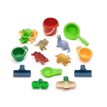 Step2 Dino Showers Multi-Color Plastic Water Table for Toddlers with 13-Piece Playset