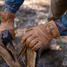 Plainsman Premium Cabretta Brown Leather Gloves (2 Pairs)