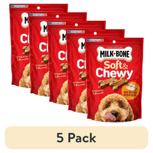 5pack-MilkBoneSoft-ChewyDogTreats-MadewithRealChicken-5-6ozPouch-_1 - Brands For Less USA