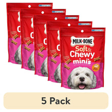 5pack-MilkBoneSoft-ChewyMini-sDogTreats-MadewithRealChicken-4-5ozPouch-_1 - Brands For Less USA