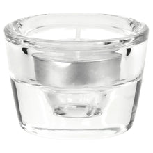 (6 pack) Mainstays Clear Glass Candleholder for Tealight and Taper Candles, 2 Inches - Brands For Less USA