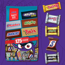 Mars Mixed Snickers, Twix, Milky Way & 3 Musketeers Chocolate Halloween Candy - 125 Ct - Brands For Less USA