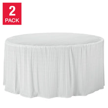 60" Round Table Cloth, 2-pack