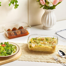 2Pack 1860ml/ 63oz Large Glass Storage Containers with Lids, Meal Prep Food Container Set with Snap Airtight Lid for Baking, Microwave, Oven, Leak Proof, for Freezer, Dishwasher, Grey - Brands For Less USA