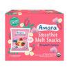 Amara Organic Strawberry Banana Smoothie Melts, 12 pk.