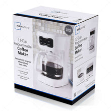 Mainstays CM1449-UL Black 12-Cup Programmable Drip Coffee Maker
