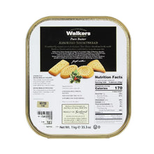 Walkers Shortbread Cookies, Pure Butter Traditional Scottish Recipe, Family Size Box, Authentic European Bakery Treats, No Artificial Flavors or Preservatives