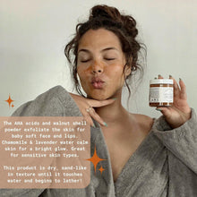 BRIGHT STAR SCRUB Resurfacing Face & Lip Polish with AHA Acids, Exfoliating & Brightening Scrub - Brands For Less USA