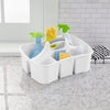 Sterilite Divided Ultra™ Caddy, Easy Carry, Handy Plastic Utility Storage, White