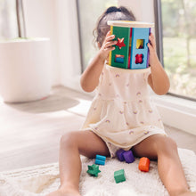 Melissa & Doug Match and Roll Wooden Shape Sorter Skill-Building Learning Toy With 13 Pcs