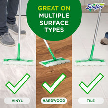 Swiffer Sweep & Mop Dry + Wet Floor Mopping and Sweeping Kit, 1 Device, 5 Dry Cloths, 3 Wet Cloths