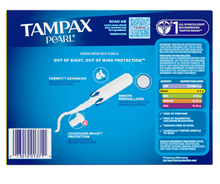 Tampax Pearl Regular Unscented Tampons, 96 ct.