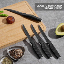 Vesteel Knife Block Set for Kitchen, 15-Piece High Carbon Stainless Steel Knives Set with Ergonomic Handle, Ultra-sharp & Rust Resistant