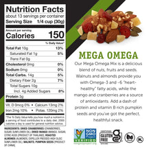 Power Up Trail Mix Mega Omega 14oz, Gluten Free, Vegan, Non-GMO - Brands For Less USA
