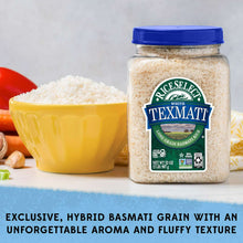 RiceSelect Texmati White Rice, American-Style Basmati Rice, Gluten-Free, Non-GMO, 2 lb Jar