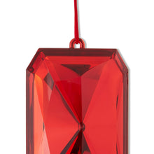 Red Jumbo Gem Christmas Ornament, 8", by Holiday Time